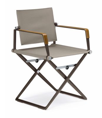 SEAX Outdoor Stuhl mit Holzdekor Dedon